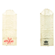 Two heroin bags, branded under the street names Uncut and Rolex